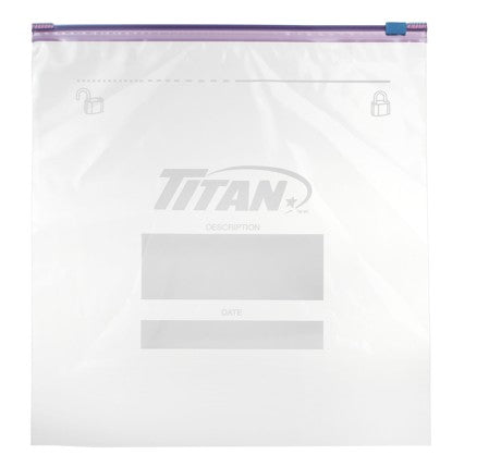 TITAN SLIDER FREEZER BAG LARGE 30/PK