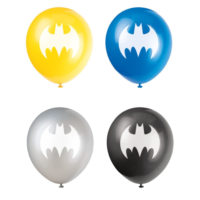 Helium filled - Batman 12" Latex Balloon