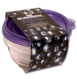SURESEAL FOOD CONTAINERS - 3PK, 420ML - 14.2OZ