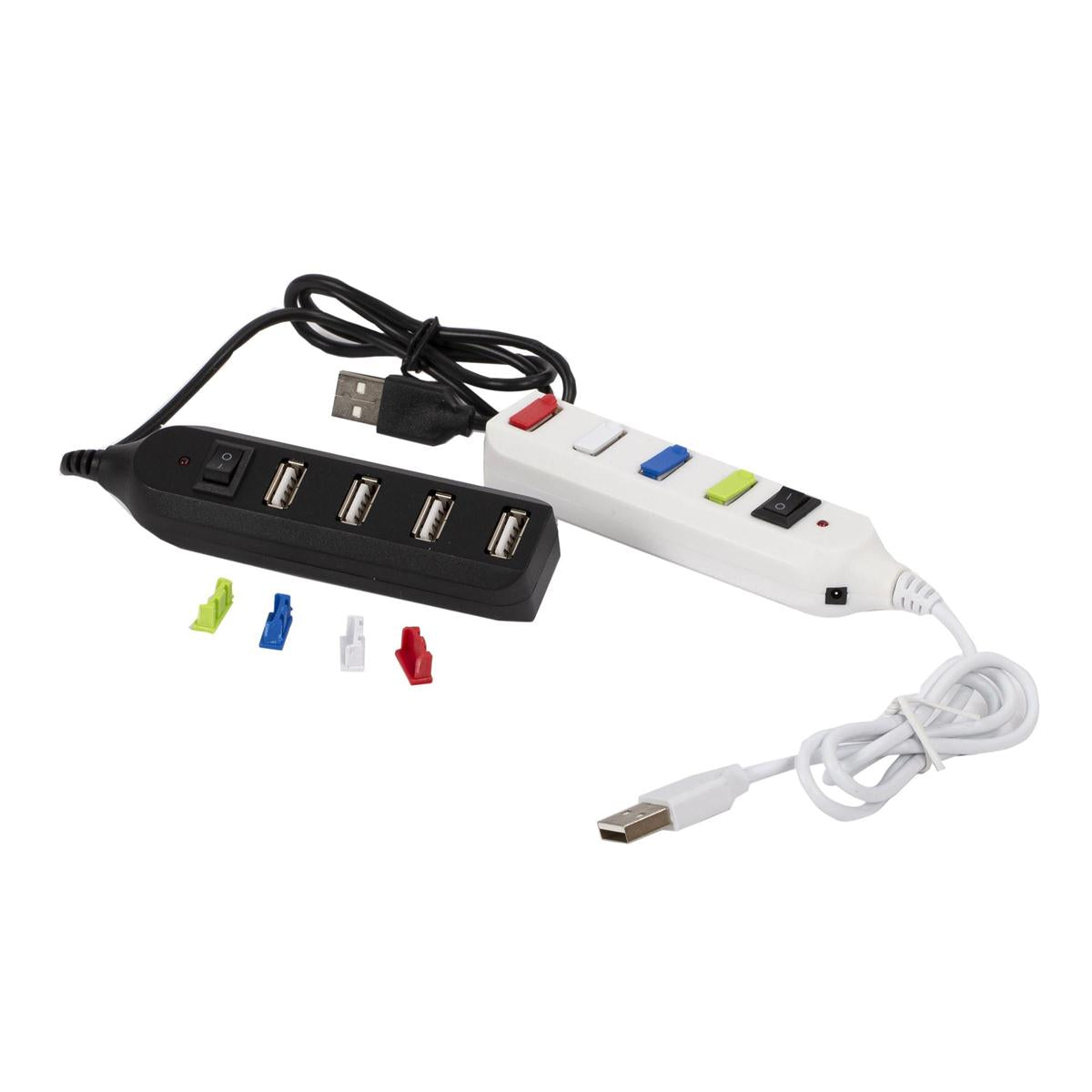 iFocus Elec., USB Power Bar Hub, 2 col, pvc box + 12/dsp