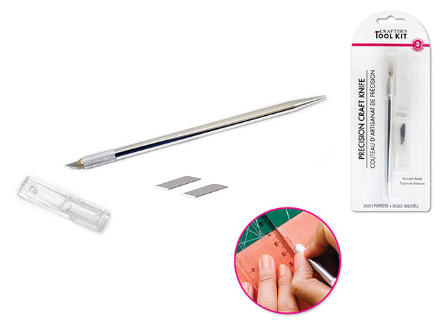 Crafter's Toolkit: Precision Craft Knife w/3 blades