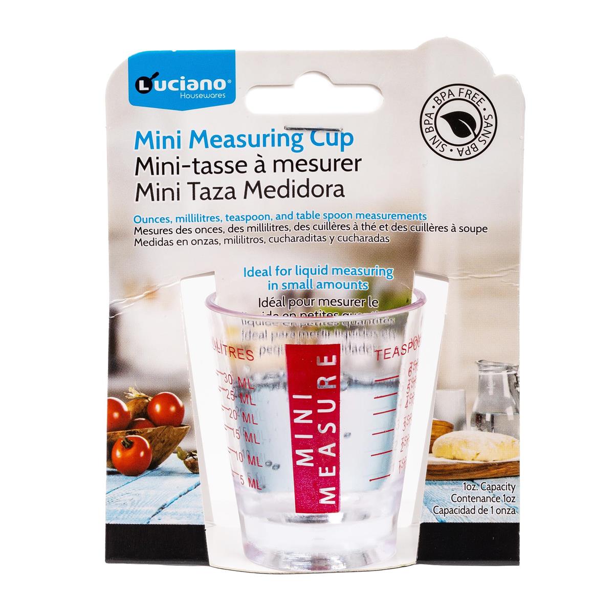 Luciano Mini Measuring Cup, 2 colours t.o.c.