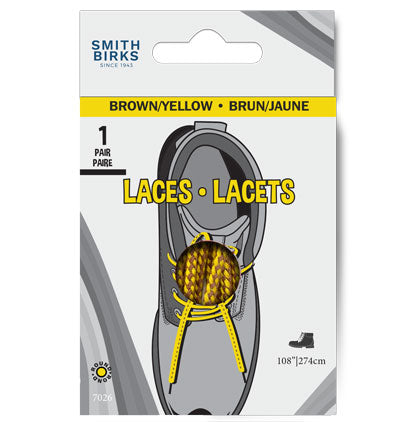 108" LACES - BOOT (1PR)