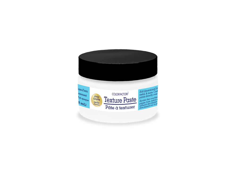 Color Factory Media: 4oz Texture Paste (118ml) Water-based