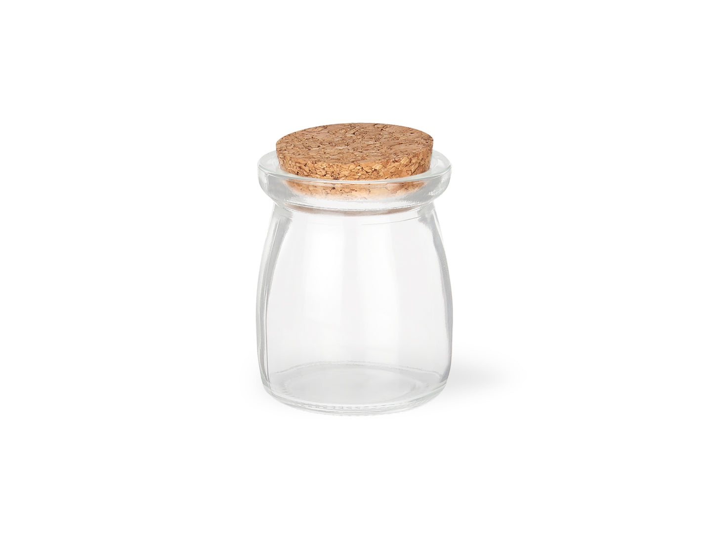 Craft Décor: 5.5x7.5cm DIY Clear Glass Bottle w/Cork Stopper