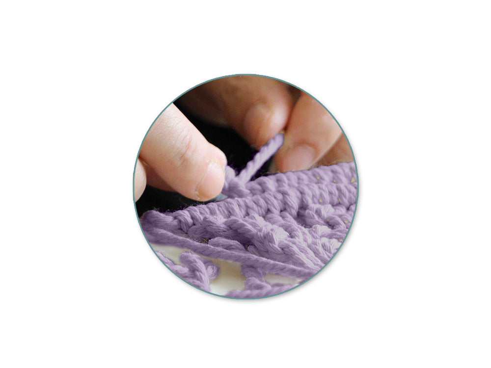 Craft Decor: DIY Macramé Planter Hanger Kit w/Wood Ring B) Mauve