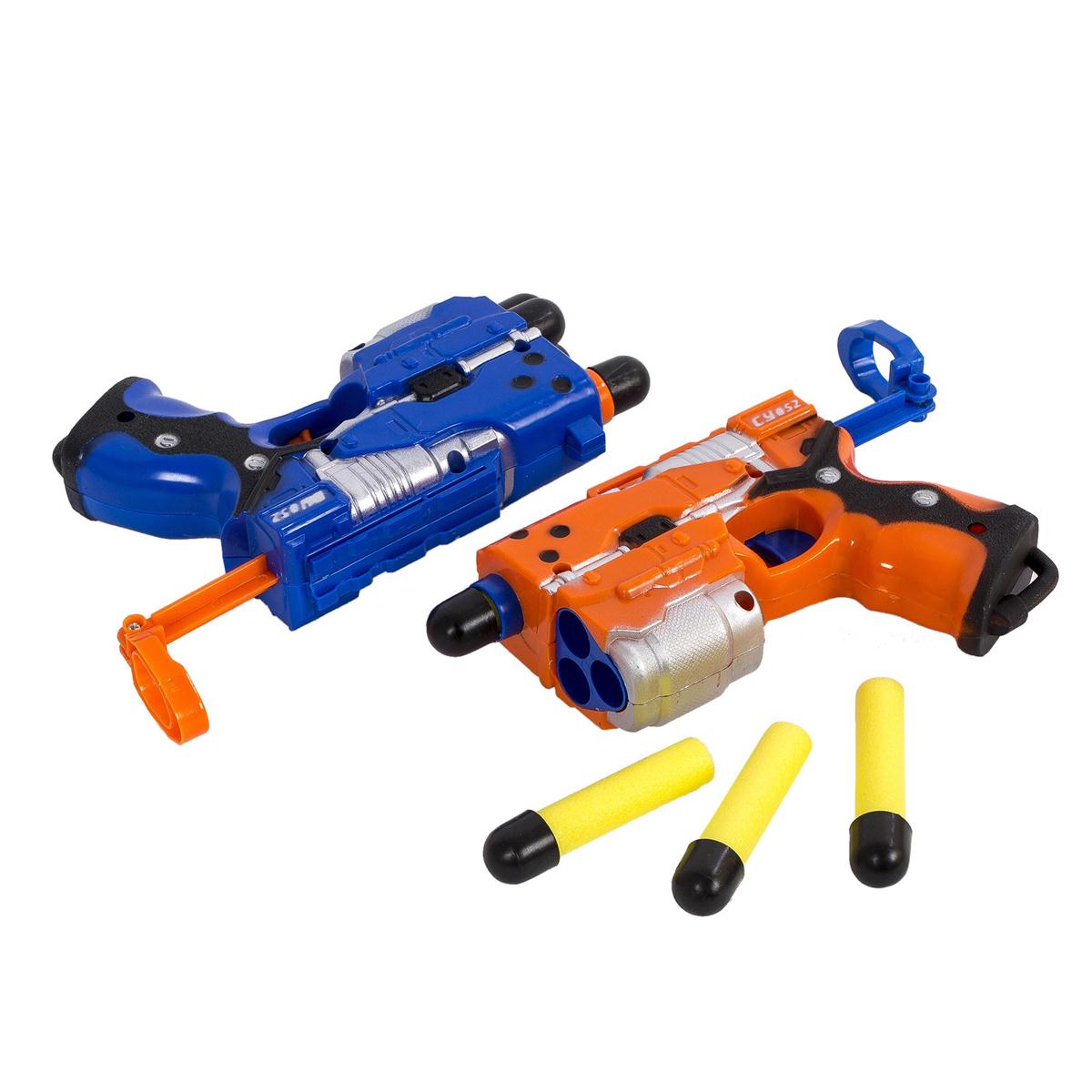 4-pc Foam Blaster, 2 col., b/c (CS)