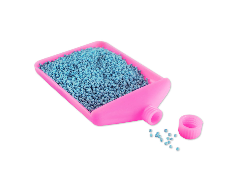 Beading/Jewelry Tool: Bead Funnel Tray w/Cap 12cm Length