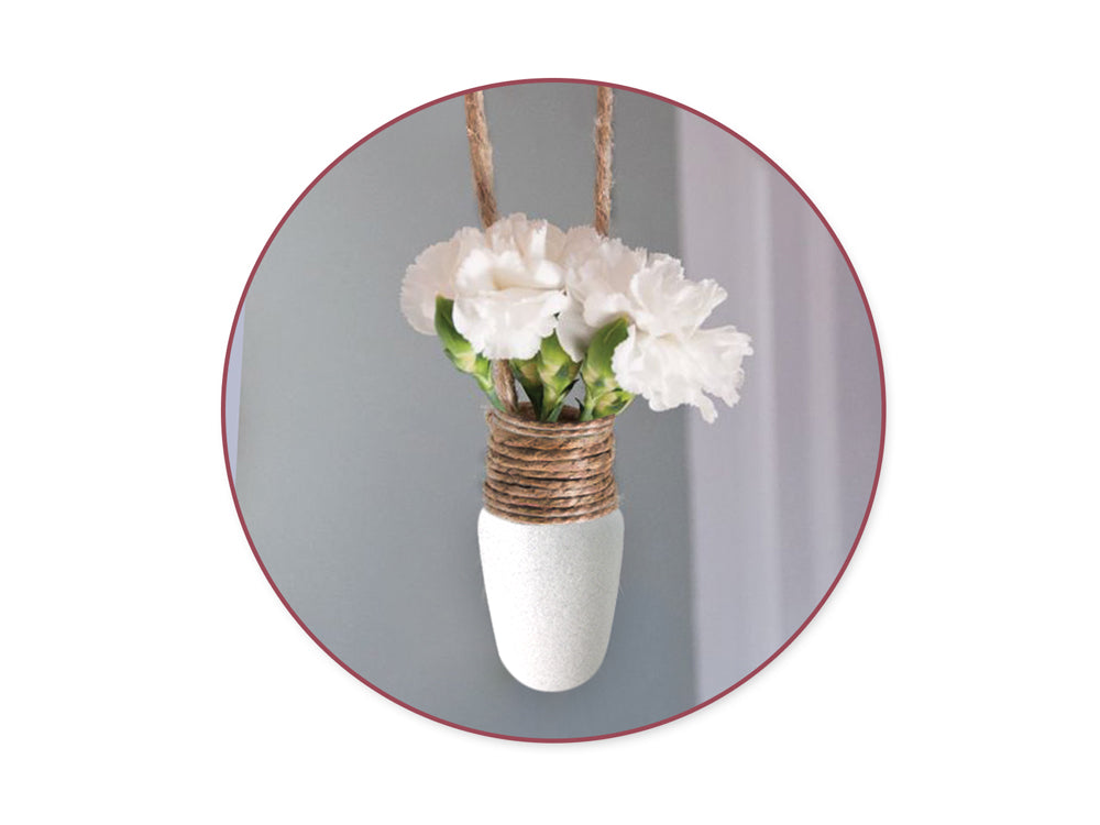 Craft Decor: Nautical Rope Jute Braided A) 6mm x 4.5m