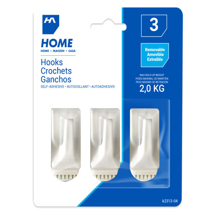 HOOKS-PLASTIC-RECT-M