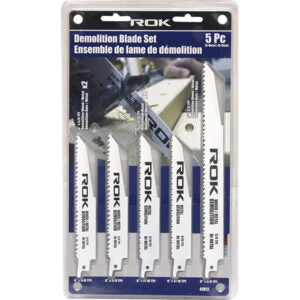 Demolition Blade Set 5Pc