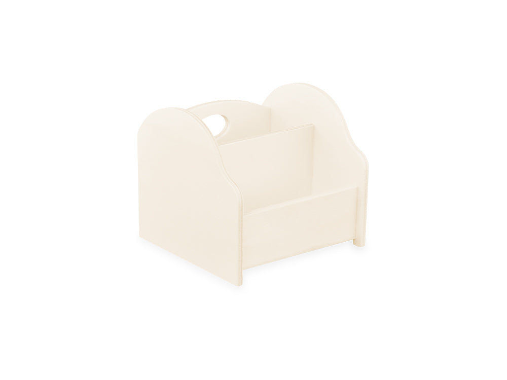 Wood Craft: 4.1"x3.9"x3.7" Desk Caddy 2-Comp