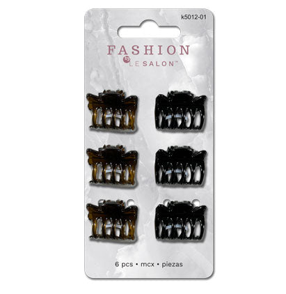 HAIR CLIPS - 6 PCS 7*16cm