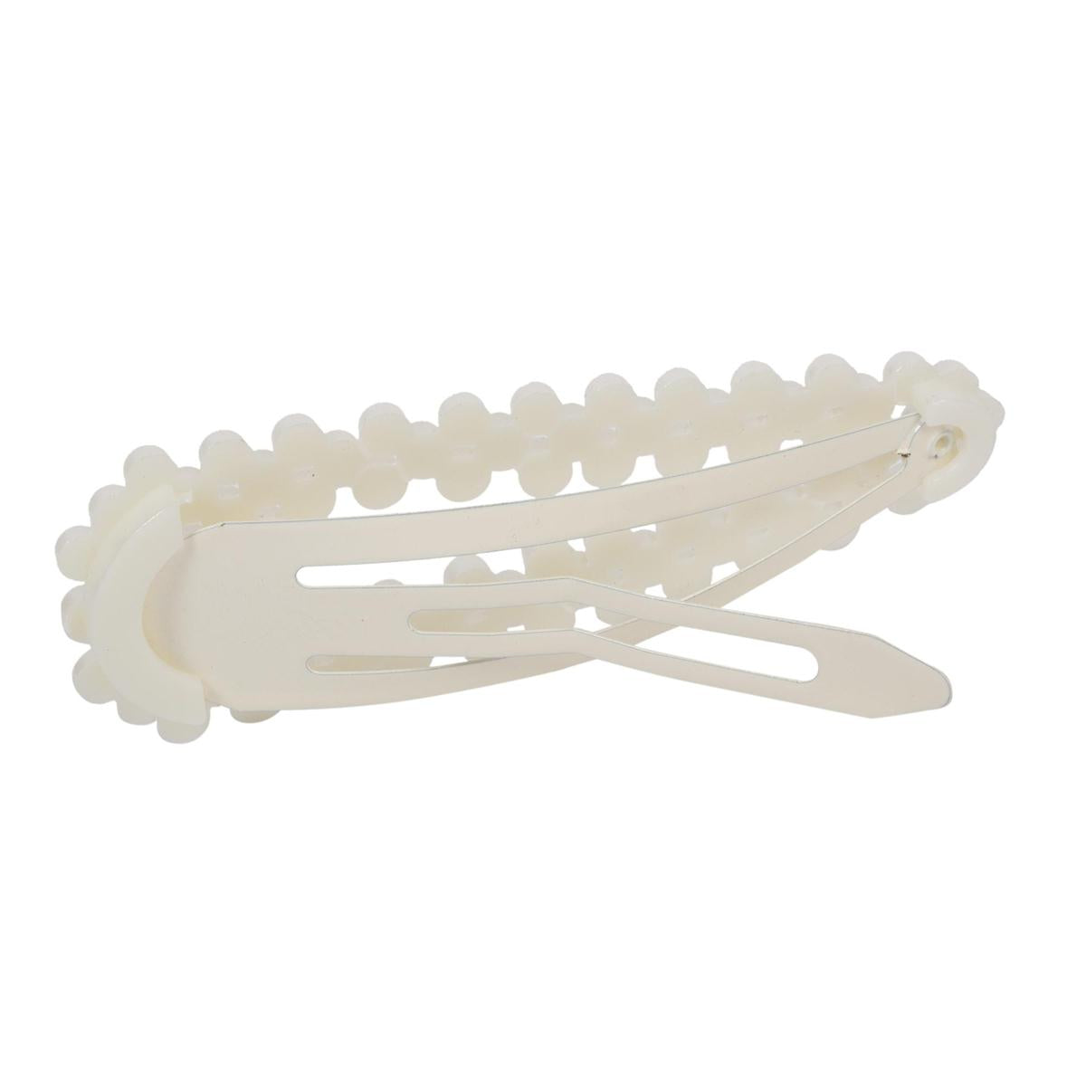 Stylin, 2-pc Pearl Snap Barrettes, hc