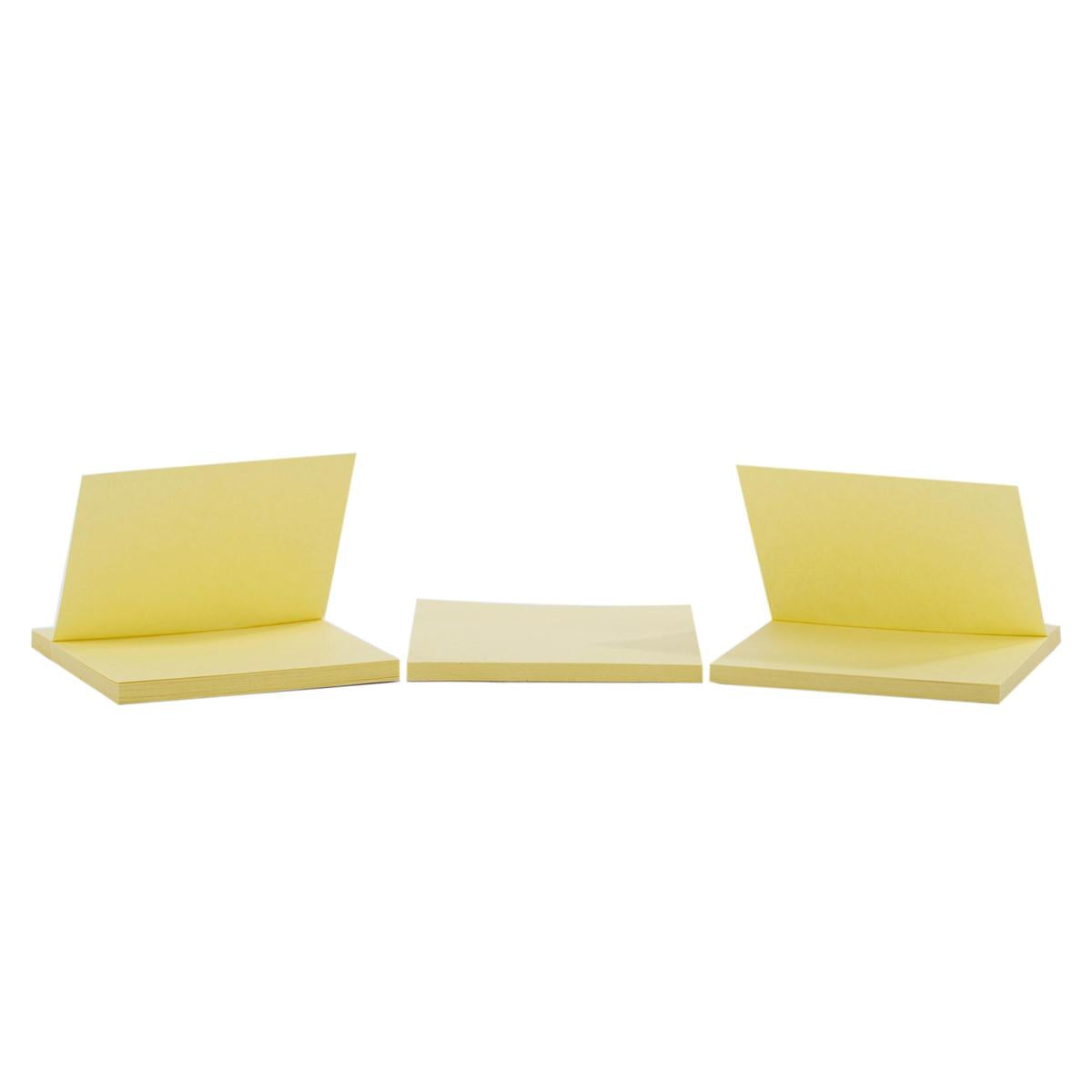 O.WKs. 50-sheet Sticky Notes, 3-pack 75x75mm, pbh