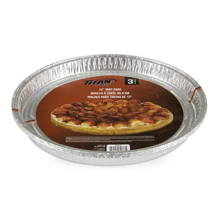 TITAN FOIL 12" TART PAN 3/PK