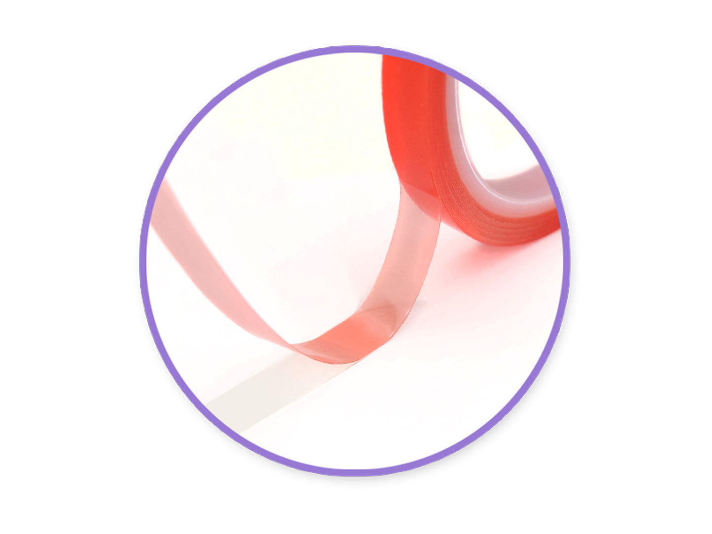 Paper Craft Tape: 6mm Super Tacky Red Double-Side Adhesive x4.5m