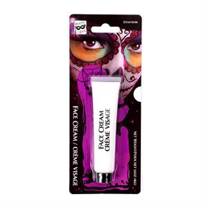 Party Gear Hween Face/Body Cream in Tube, White, 46g, Blister