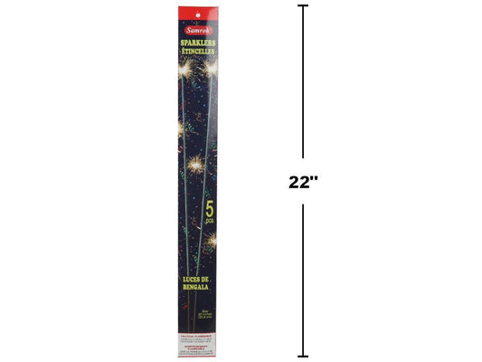 5-pc. 20" Long Sparkler