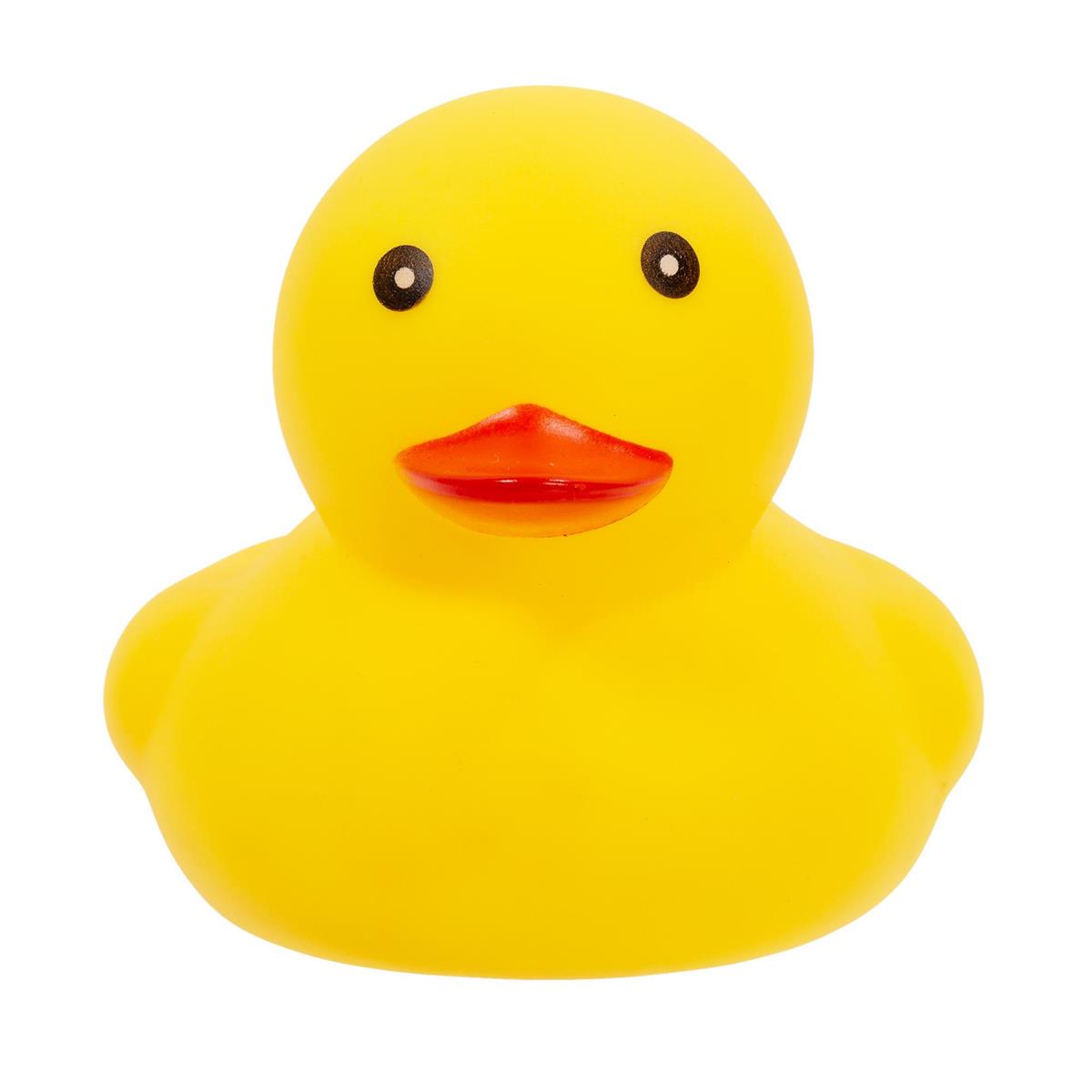 4" Rubber Duck, net bag w/hang card