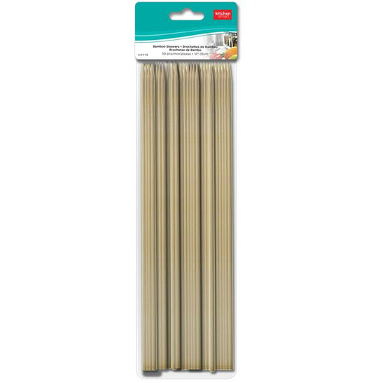 BAMBOO SKEWERS - 50, 10"