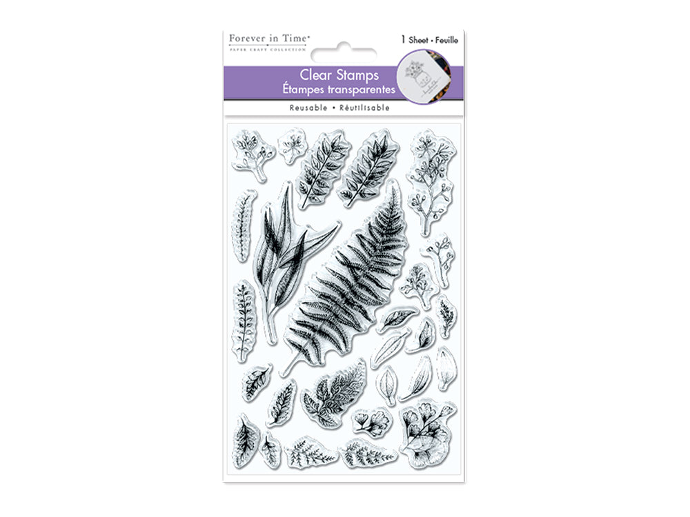 Clear Stamps: 4.3"x6.3" Reusable W) Vines