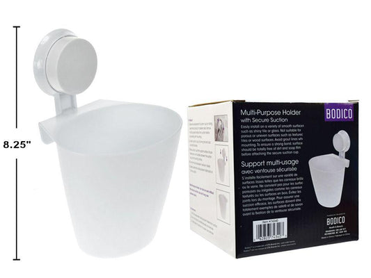 Bodico, Multi-Purpose Holder w/ Secure Suction, white, col box
