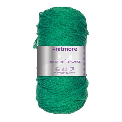 TRENDY KNITTING YARN-GREEN 300G/519yrds