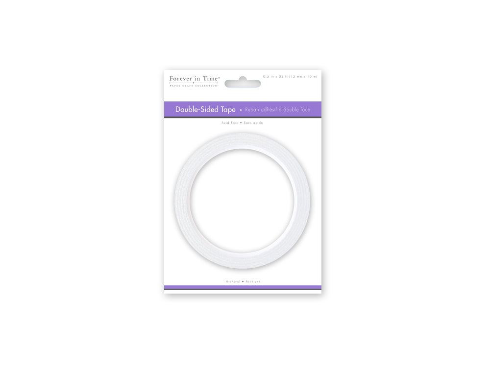 Paper Craft Tape: 12mm Double-Side Adhesive x10m Acidfree