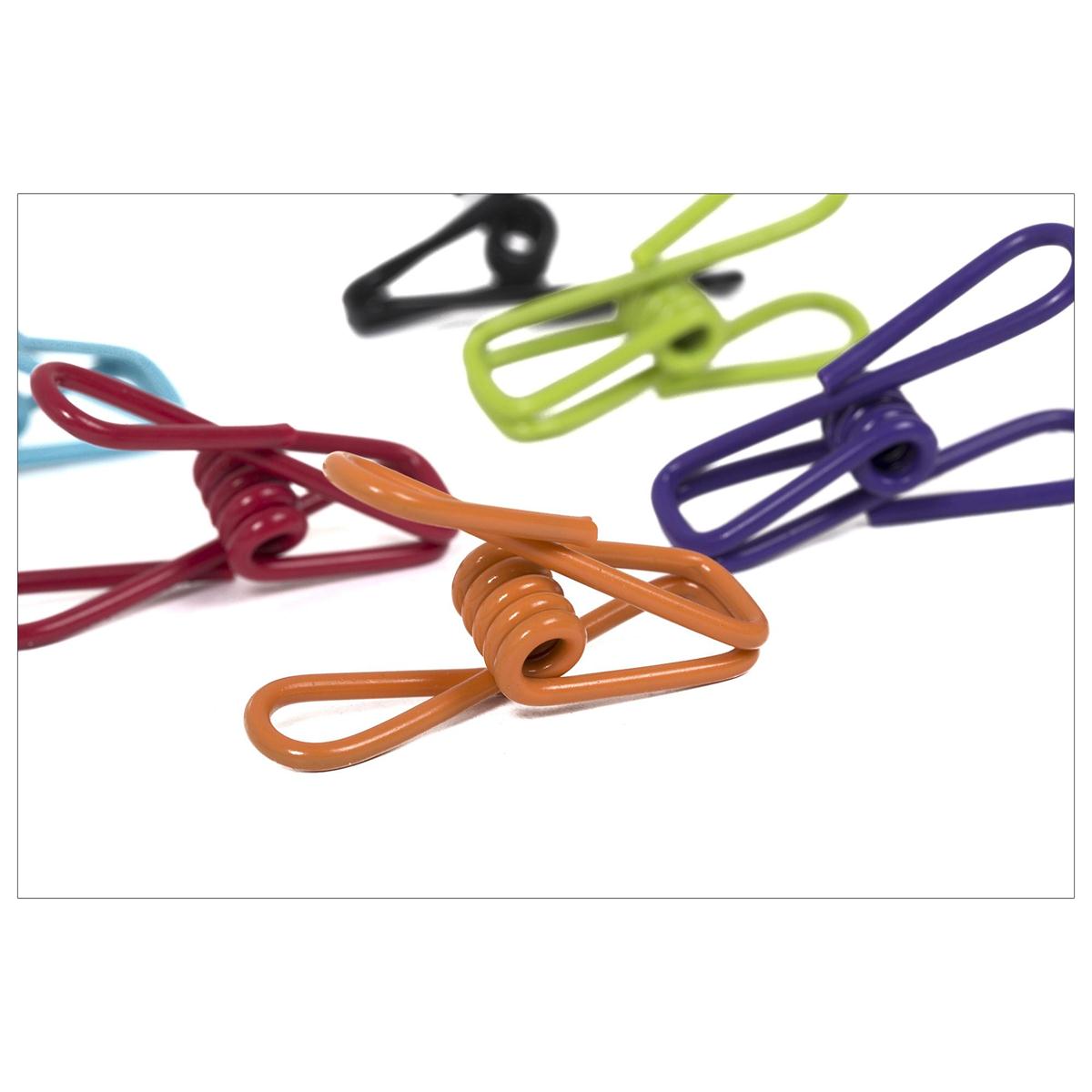 H.E., 6-pc Vinyl/metal Clips, vbh