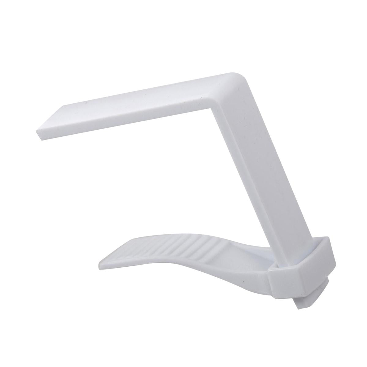 Luciano 4-pc Pl. Tablecloth Clamps, Adjustable, b/c