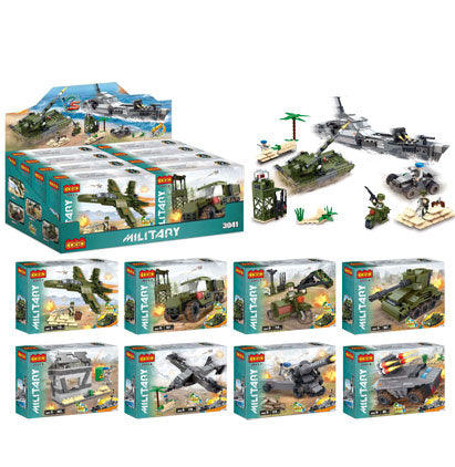 BLOCKS - MILITARY SET - 94-121 MCX-8/PDQ