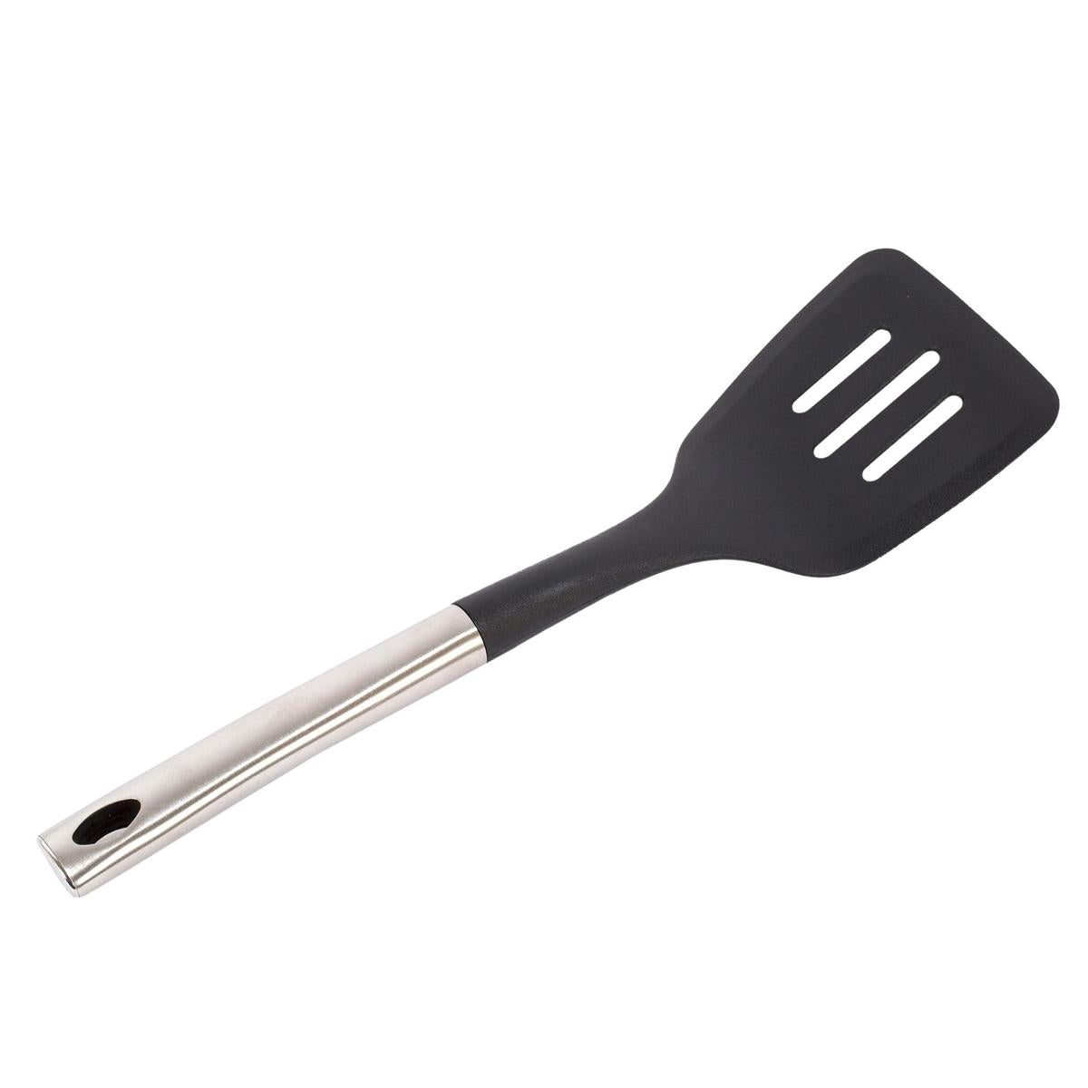 L.Gourmet 13.75"L Nylon Slotted Turner w/ SS Handle, t.o.c.(HZ)(CS)