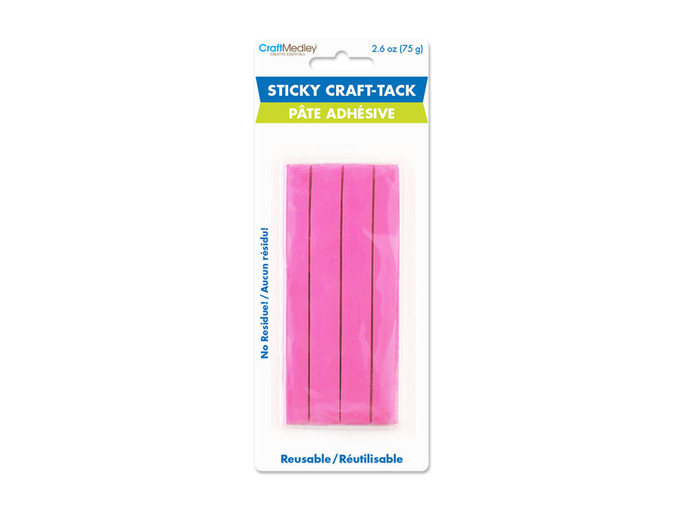 Craft Medley Adhesive: 75g Sticky Craft-Tack Reusable
