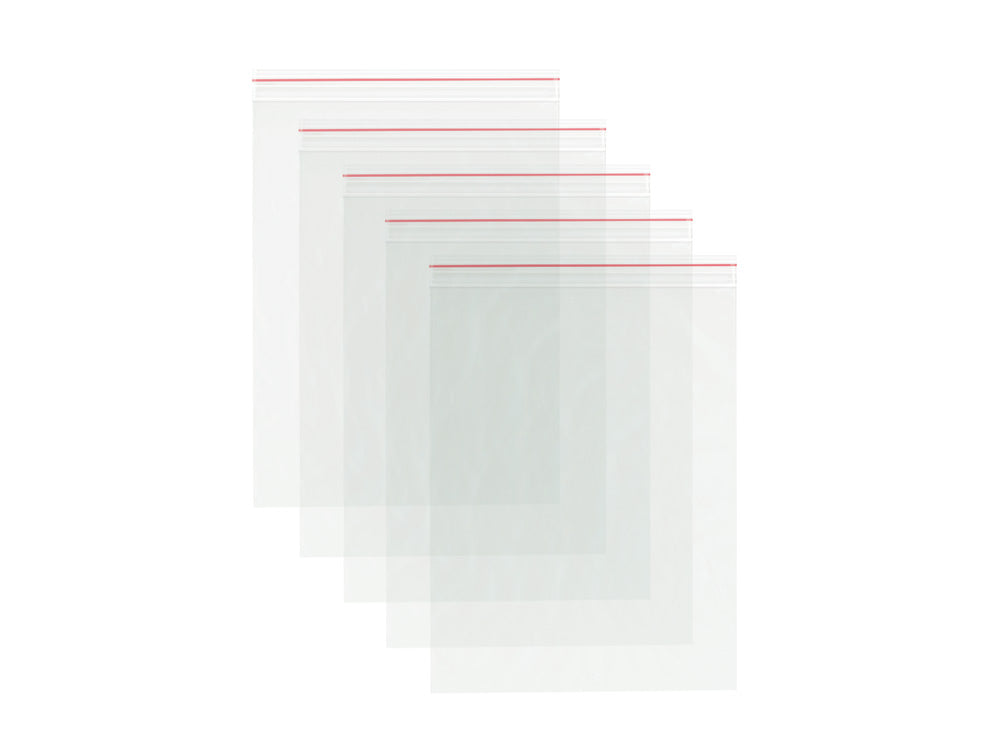 Craft Medley: Zipper-Seal Polybags 6"x8" 15pc