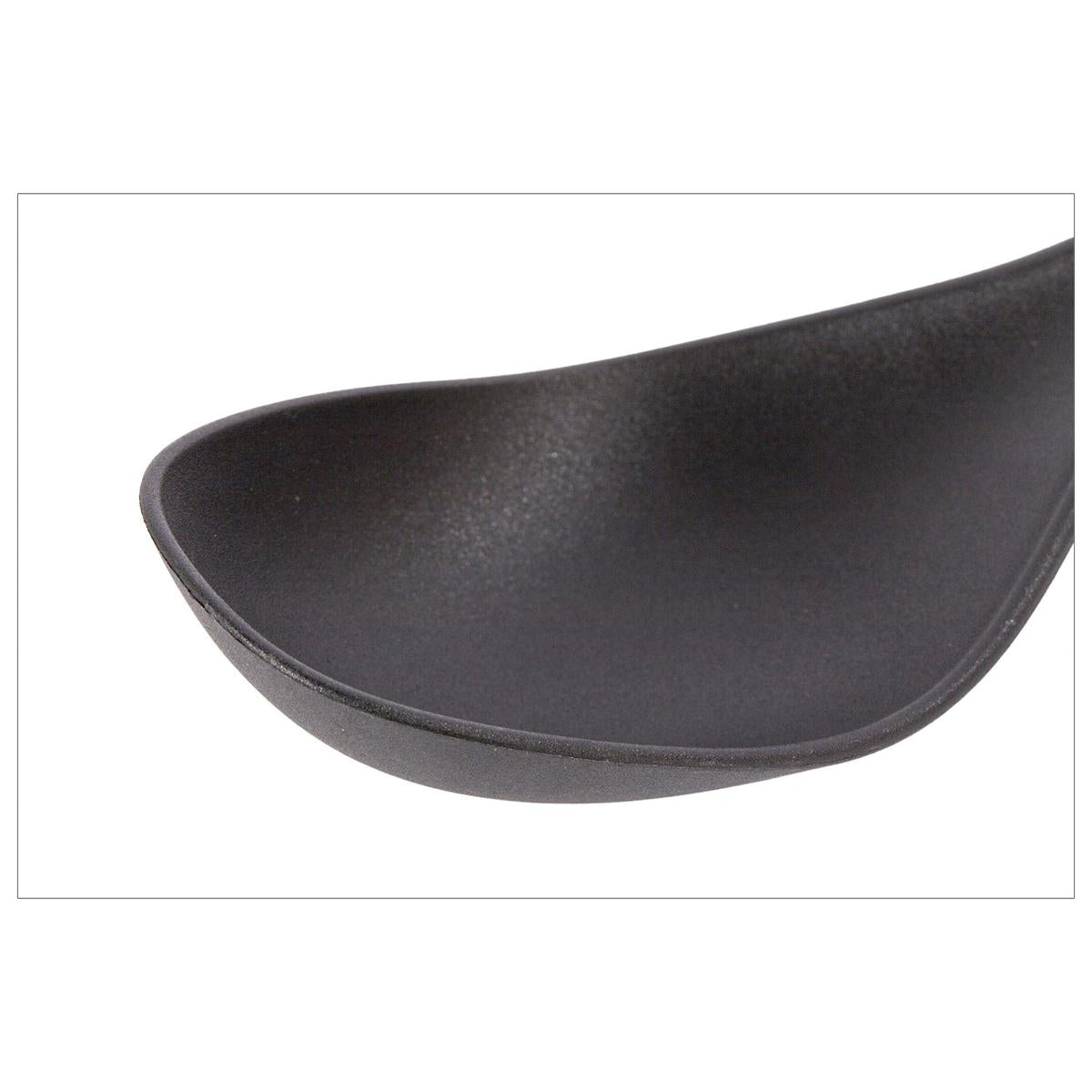 L.Gourmet 13"L Nylon Solid Spoon w/ SS Handle, t.o.c. (DCS)