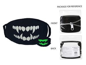 Washable G.I.D Kid Mask,Vampire Fangs,16x10cm,Cotton/Polyester