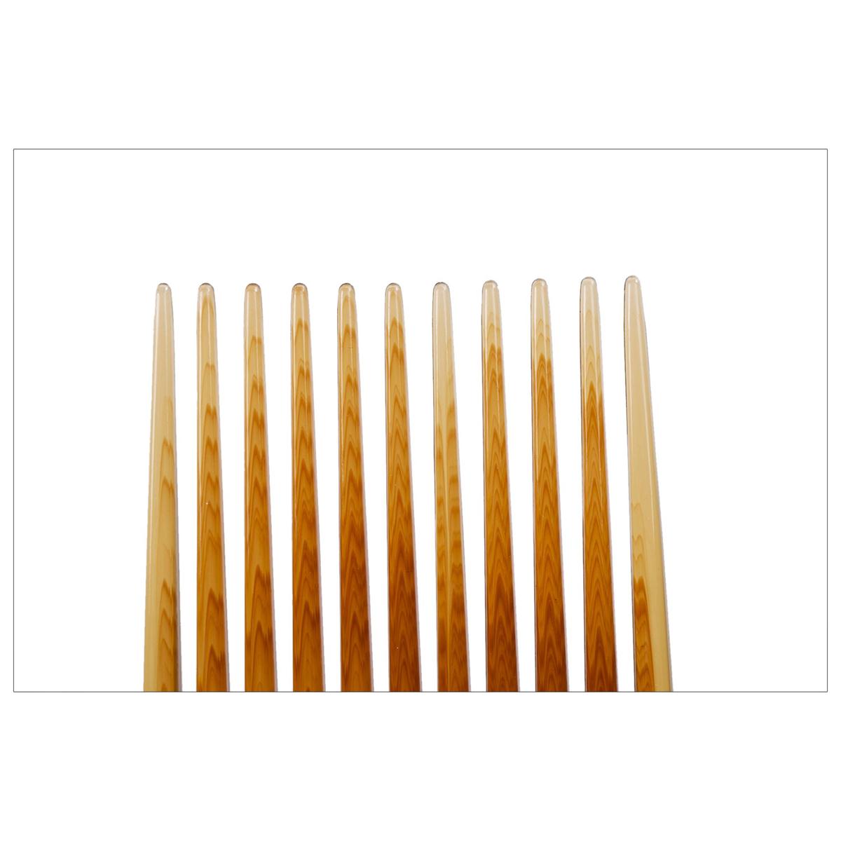 Bodico 1-pc Pick Comb, 2 col., b/c (HZ)