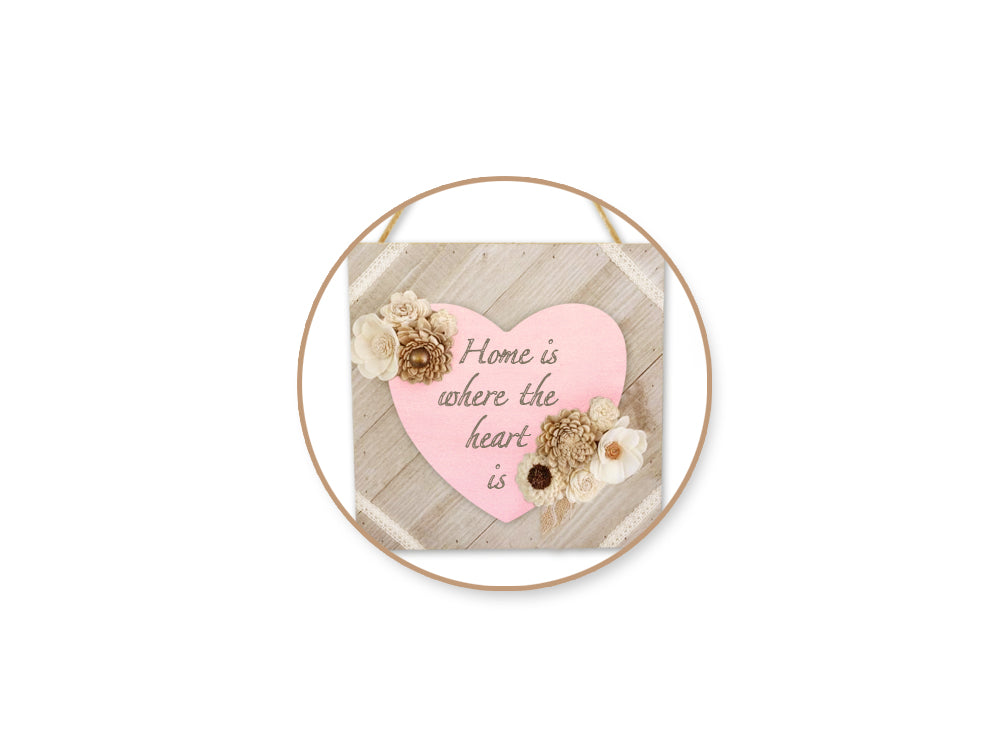 Craftwood: 3pc Wood Cut-Outs 6mm(T) 8.7*8.7cm A) Heart