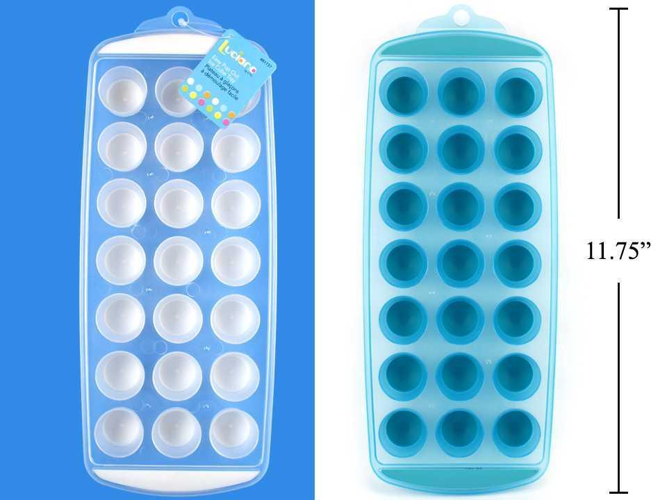 Luciano EZ Pop-out Ice Cube Tray, 11.75"x4.75" 2 col., with tag
