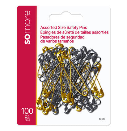 SAFETY PINS 100 ASST.