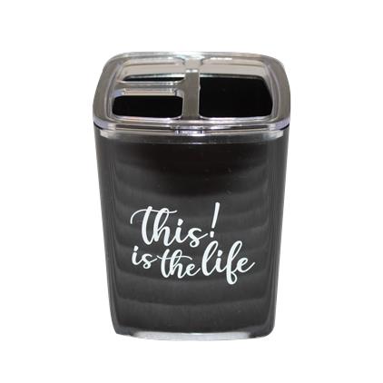 TITL-TOOTHBRUSH HOLDER-BLACK