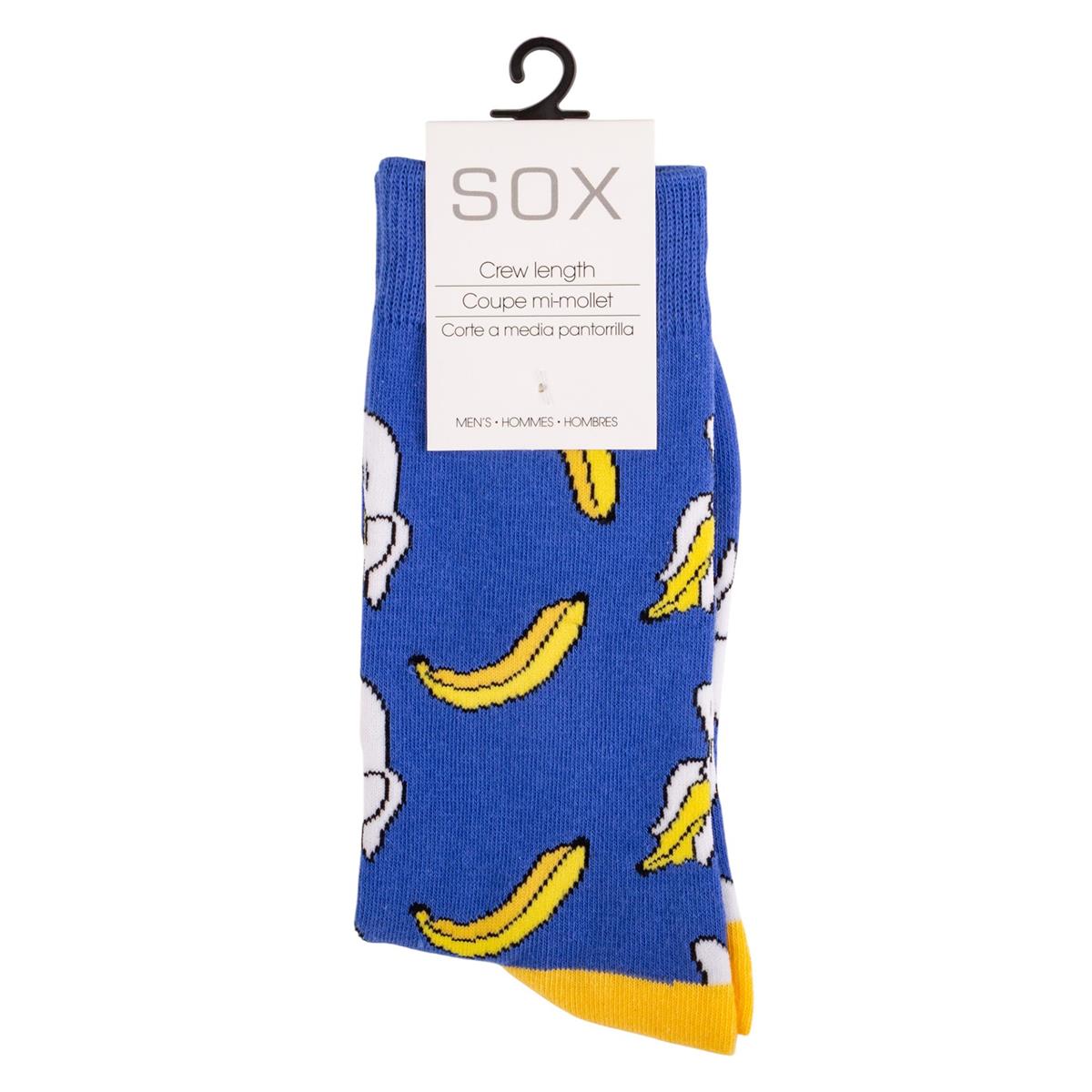 SOX, Men's Socks, Bananarama ,cotton/polyester/spandex, hc