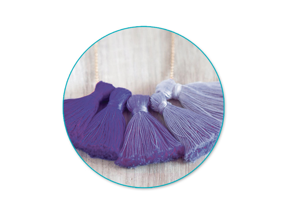 Needlecrafters: 8m Cotton Embroidery Floss 8 Hanks/pkg G) Lavender Dreams