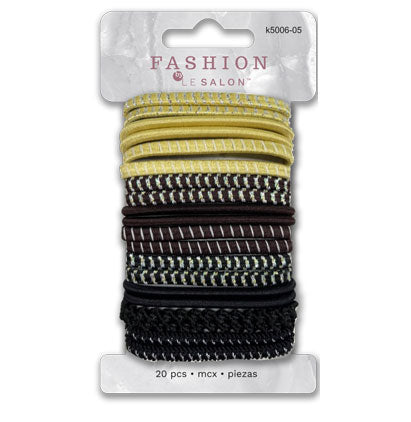 HAIR ELASTIC - 20 PCS 8*14CM