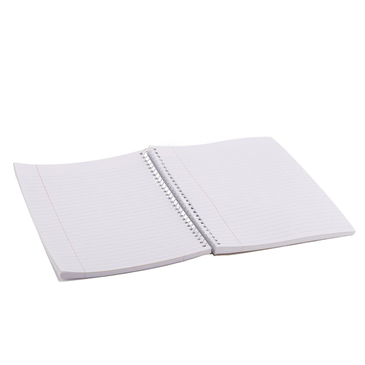 O.WKs. 300 Pages 3-Subject Notebook Coil, 6"x9", 2 cols