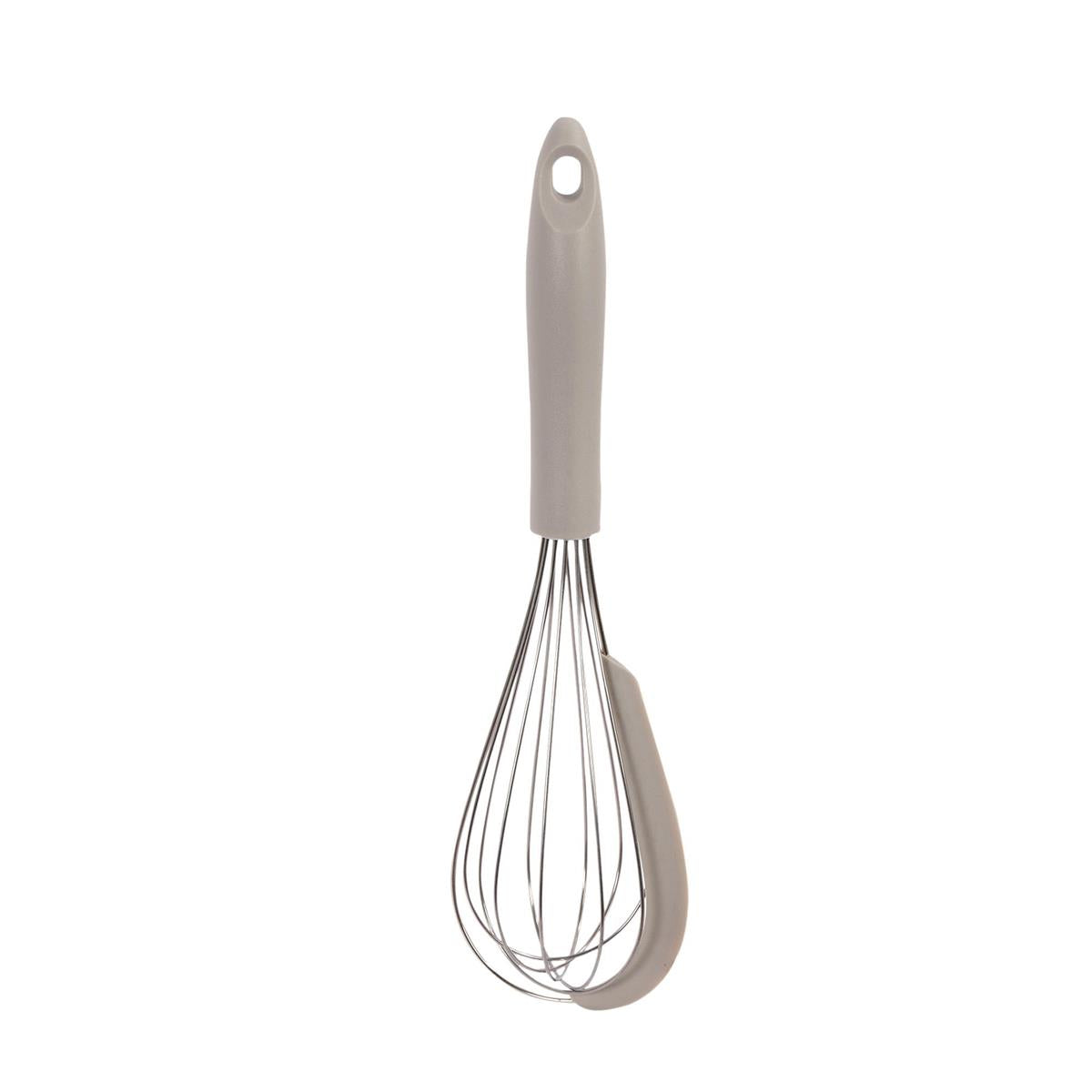 L.Gourmet 11"L Whisk w/ Silicone Scraper, t.o.c. (CS)