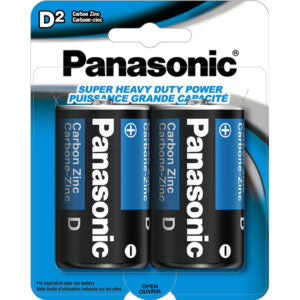 Battery Panasonic D 2Pk