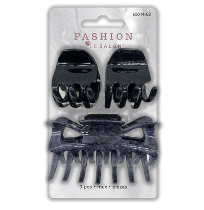 HAIR CLIPS - 3 PCS 10.5*16CM