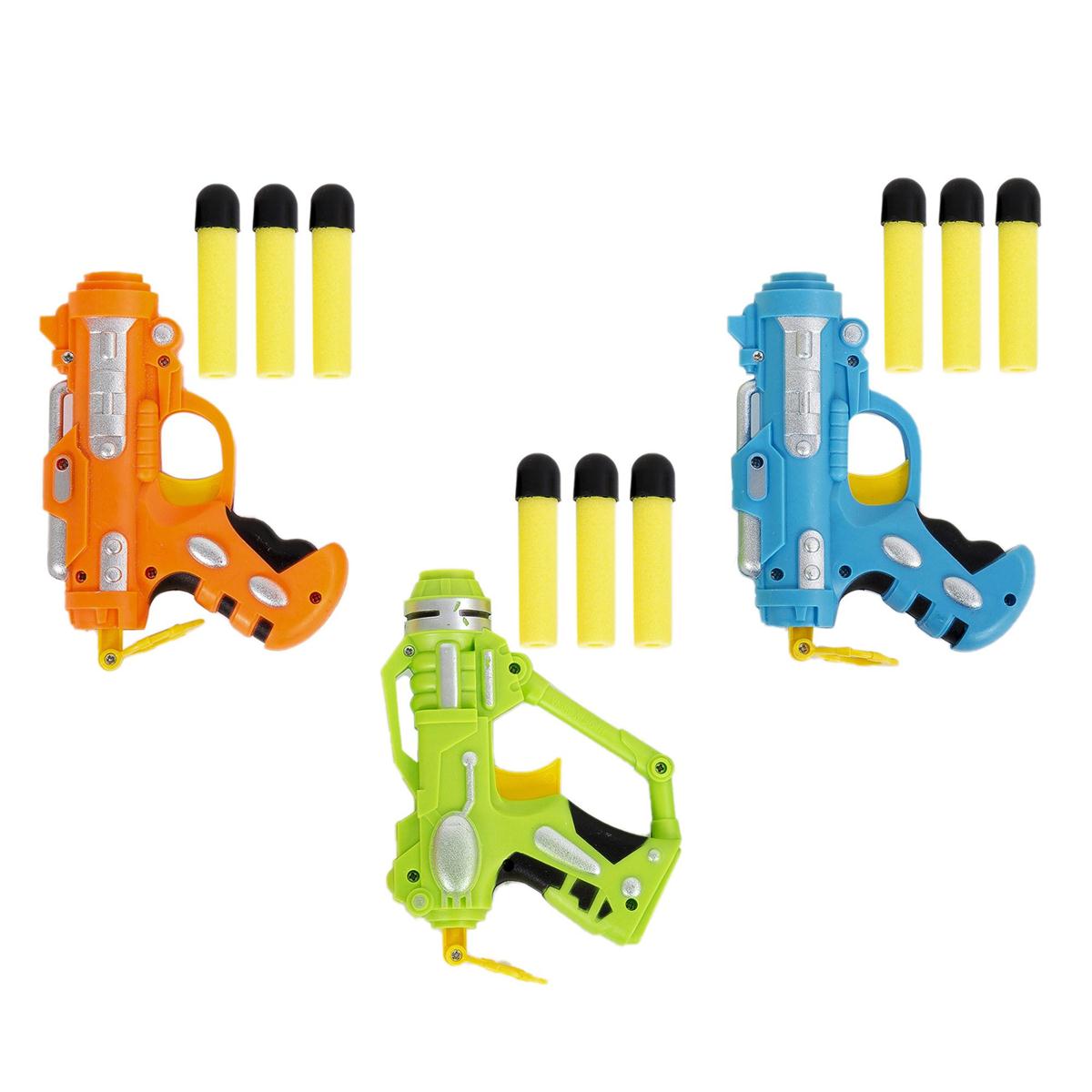 6" Air Gun w/Safety Bullets, 3 styles, b/c